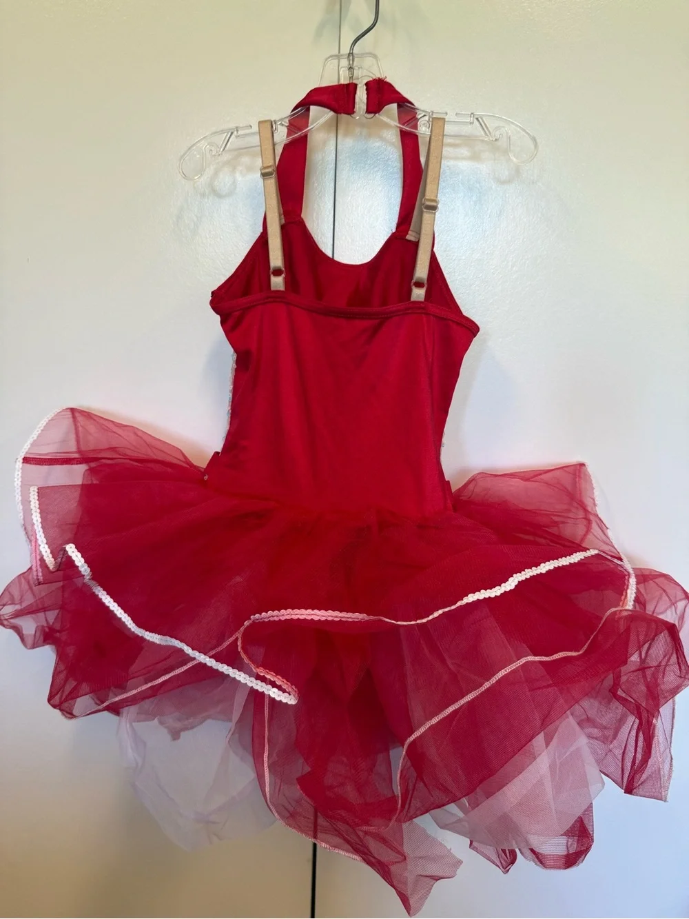 WEISSMAN Red Sequin Tutu Dress Kids Costume - holidays, Halloween
